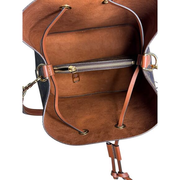 Louis Vuitton NWOT NeoNoe MM Bucket Bag in Caramel w/Dust Bag, Box & Ribbon - Picture 11 of 16